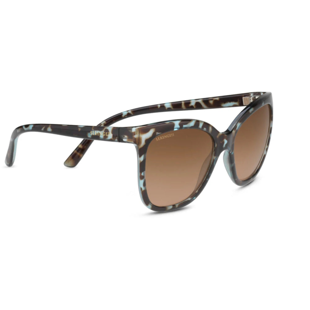 Serengeti Sunglasses- Agata Shiny Blue Tortoise 8777 (6858374840397)