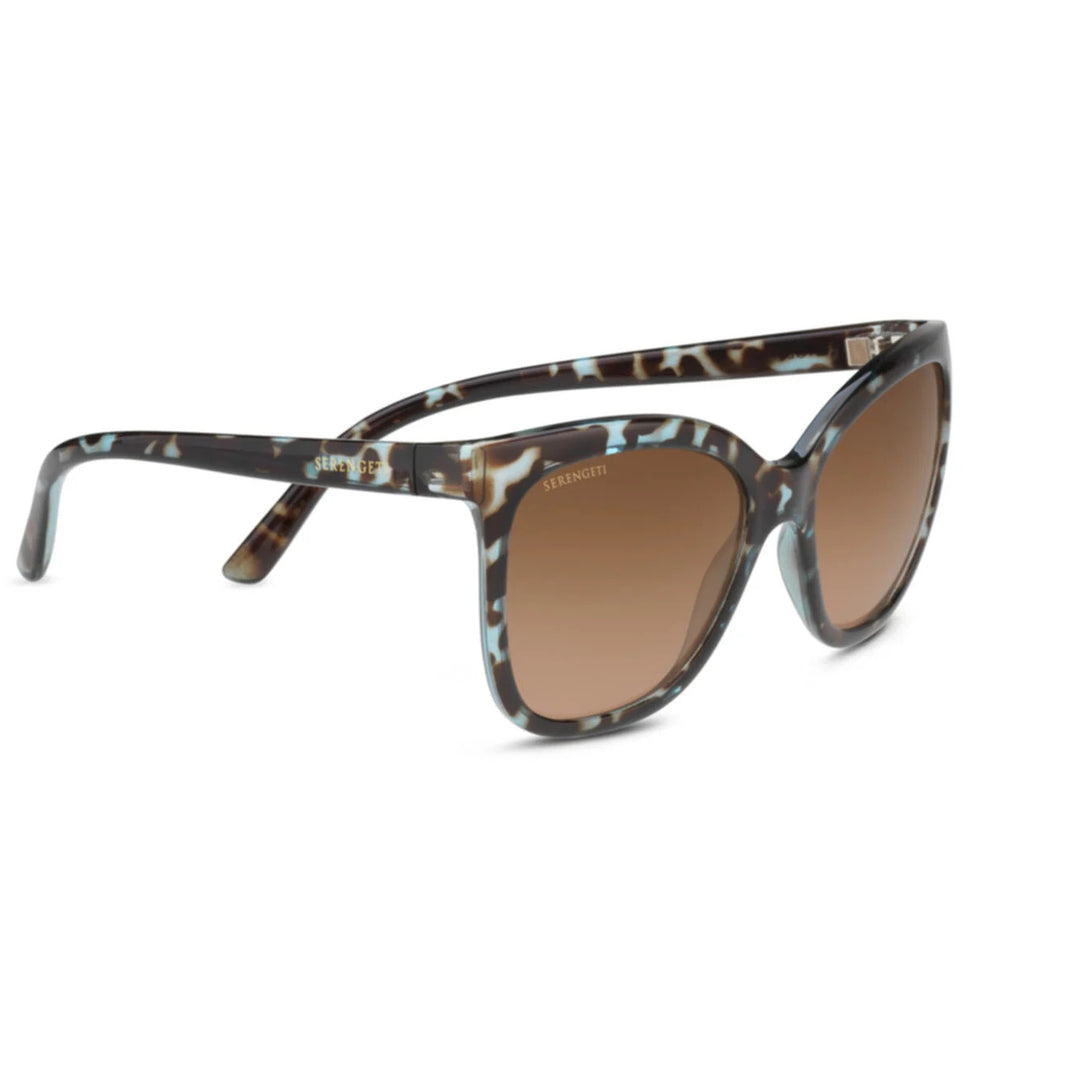 Serengeti Sunglasses- Agata Shiny Blue Tortoise 8777 (6858374840397)