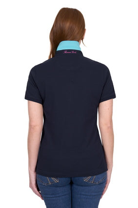 Women's Thomas Cook  Amiee Short Sleeve Polo - Navy