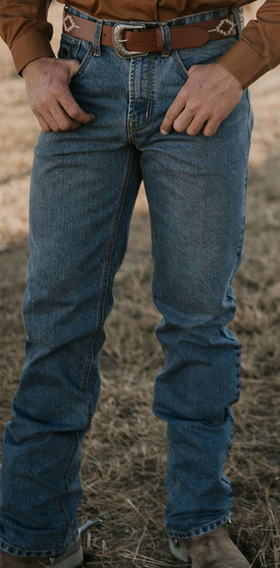 Mens Pilbara Western Angus Relaxed Jean - Straight Leg