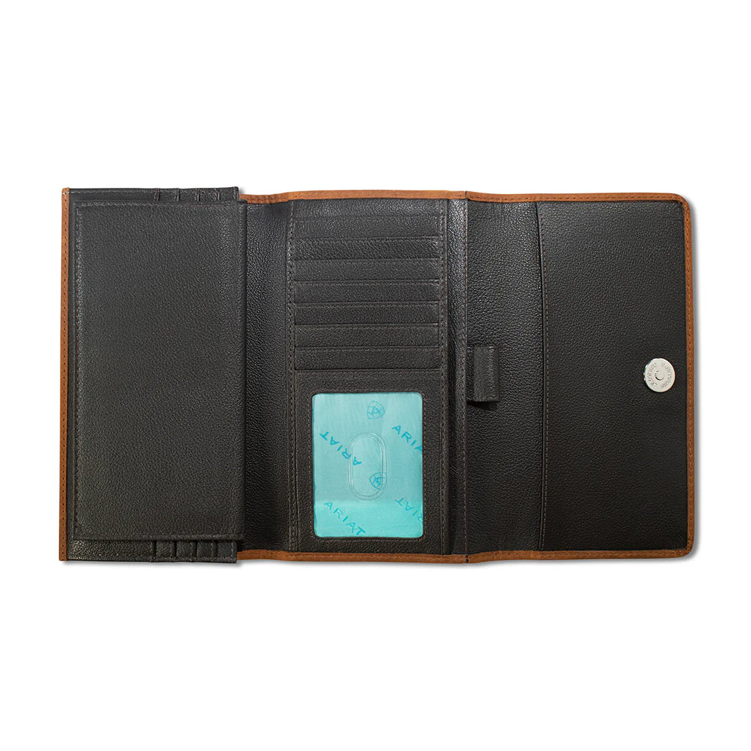 Womens Ariat Selma Wallet - Brown