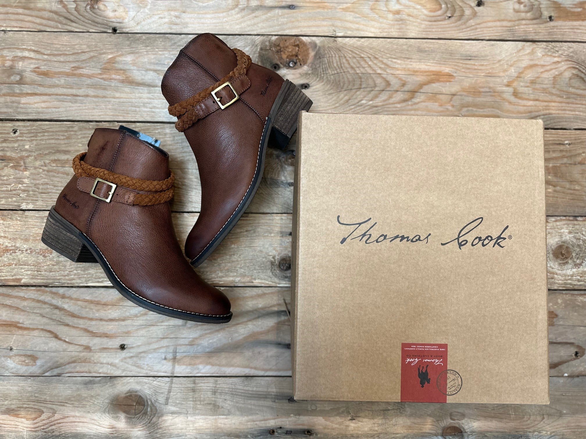 Womens Thomas Cook Balham Boot - Chestnut (7043735093325)