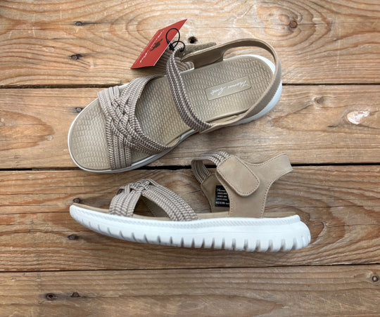 Womens Thomas Cook Belle Comfort Sandal - Beige or Navy
