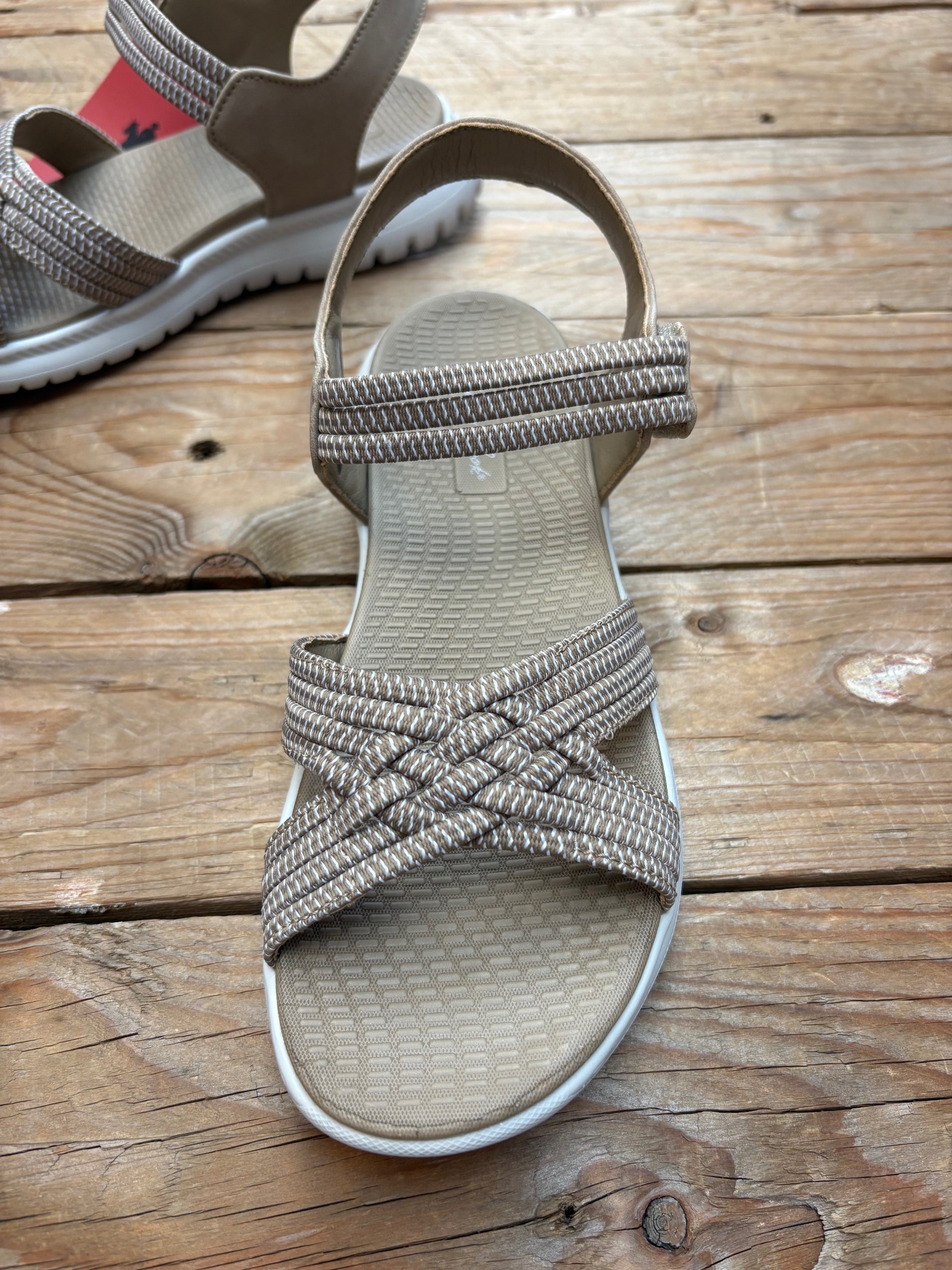 Womens Thomas Cook Belle Comfort Sandal - Beige or Navy