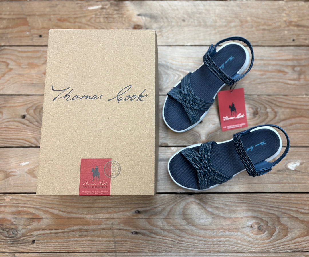 Womens Thomas Cook Belle Comfort Sandal - Beige or Navy