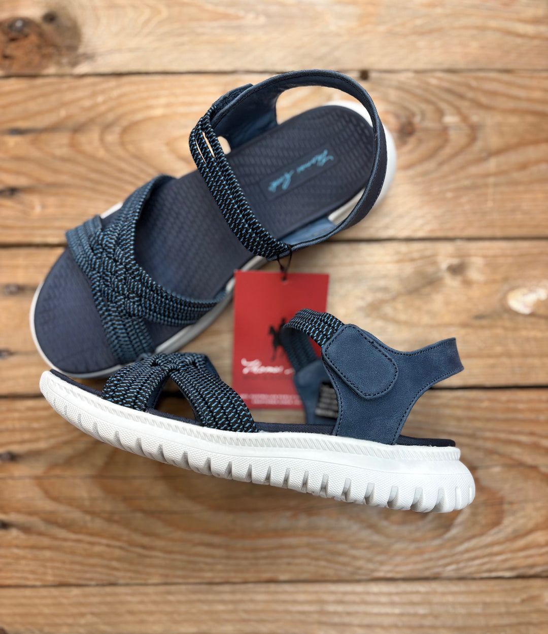 Womens Thomas Cook Belle Comfort Sandal - Beige or Navy