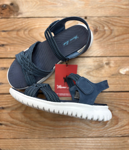 Womens Thomas Cook Belle Comfort Sandal - Beige or Navy