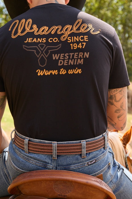 Adults Wrangler Benson Belt - Tan