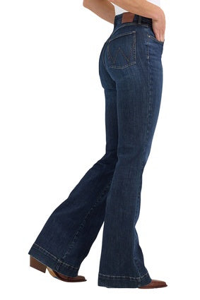 Womens Wrangler Bespoke High Rise Trouser Jean - 32 or 34 Leg