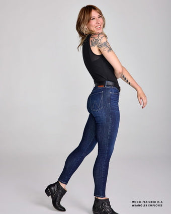 Womens Wrangler Bespoke High Rise Skinny Jean - 29 Leg