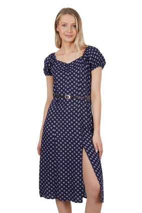 Womens Wrangler Beth Dress - Navy (7329150435405)