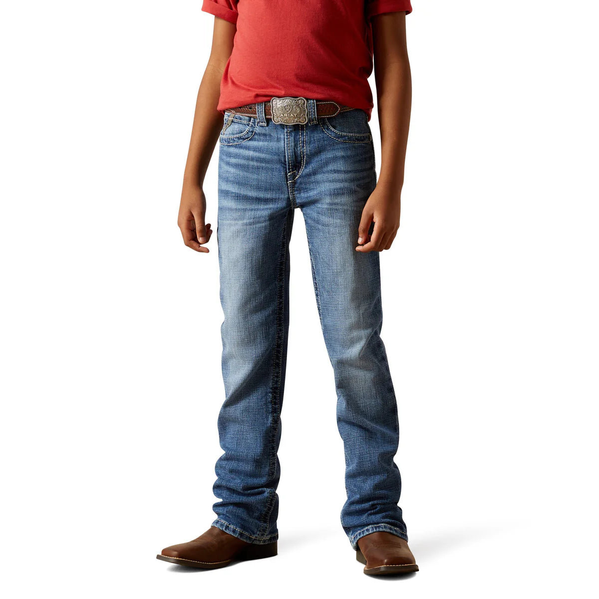 Boys Ariat B4 Boot Cut Jean - August Cory