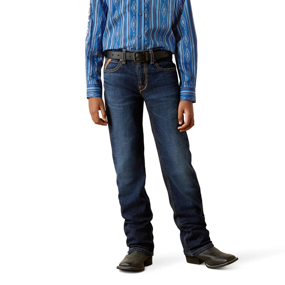 Boys Ariat B5 Harvey Straight Jean - Pima