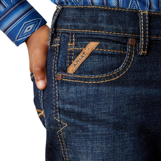 Boys Ariat B5 Harvey Straight Jean - Pima