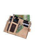 Womens Wrangler W Stitch Wallet - Camel or Navy