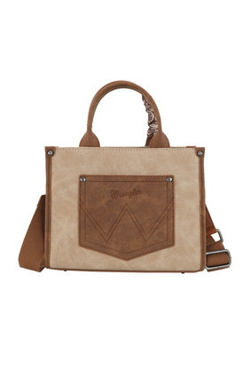 Wrangler Feature Buckle Crossbody Bag - Natural or Light Blue (7531350196301)