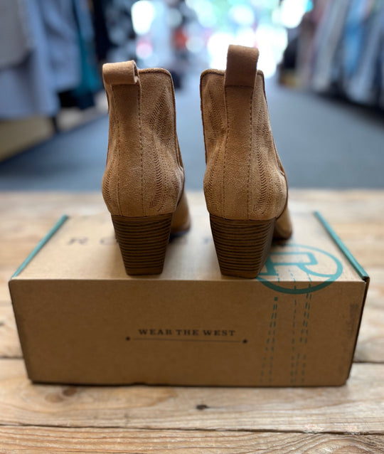 Womens Roper Caddilac Ranch Western - Tan