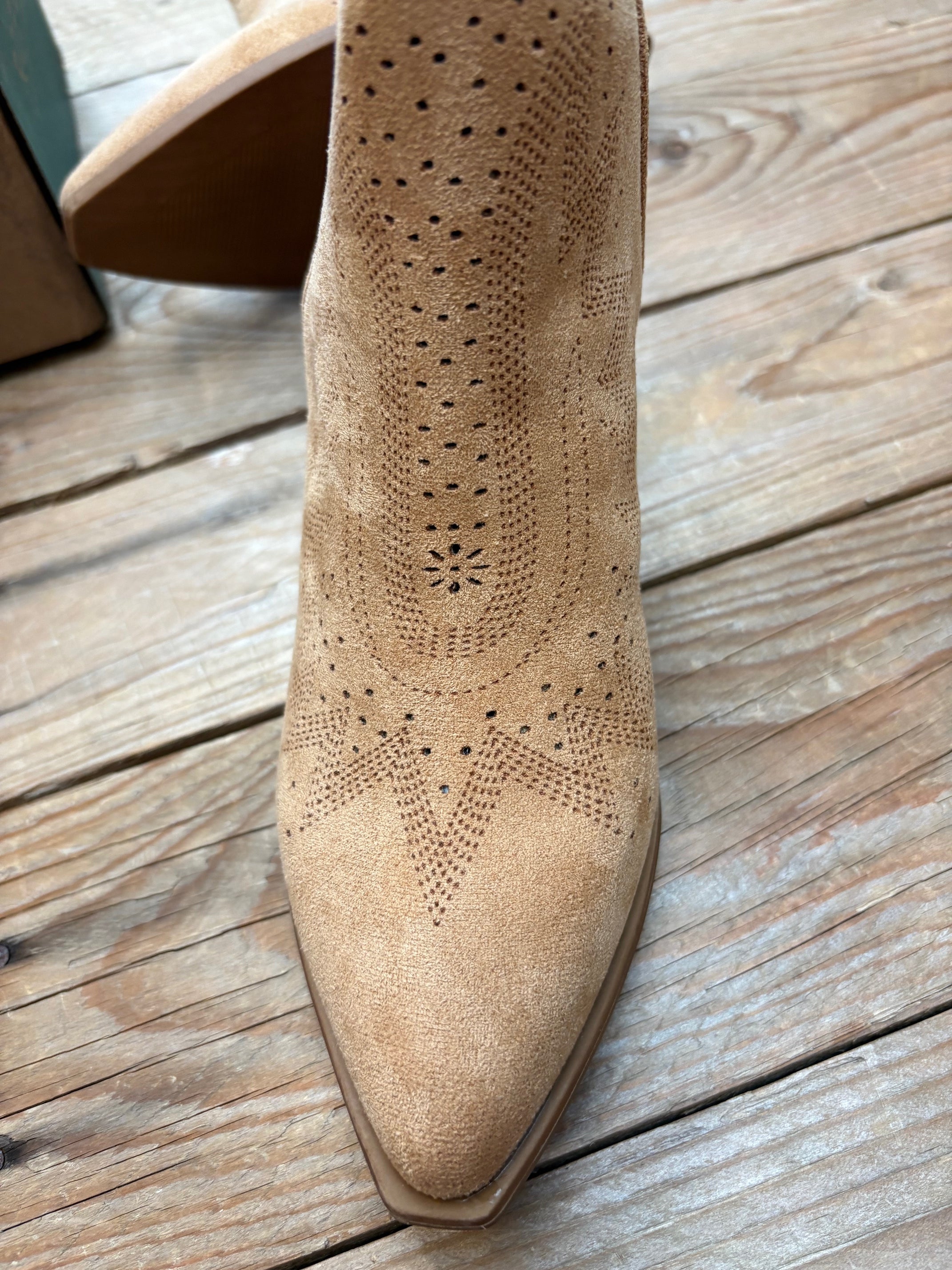 Womens Roper Caddilac Ranch Western - Tan