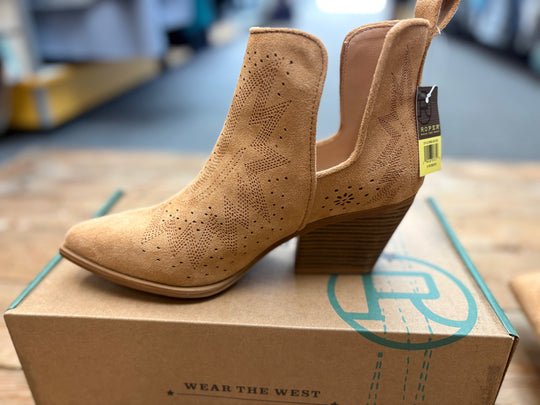 Womens Roper Caddilac Ranch Western - Tan