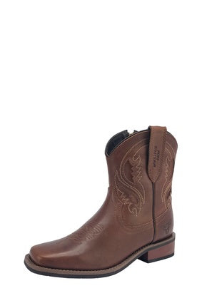 Womens Pure Western Celina Boot - Rust (7510420029517)