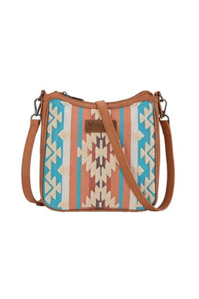 Womes Wrangler Cilia Aztec Crossbody Bag - Tan