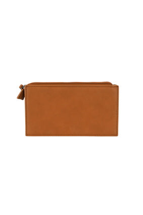 Womens Wrangler Cilia Aztec Wristlet Purse - Tan
