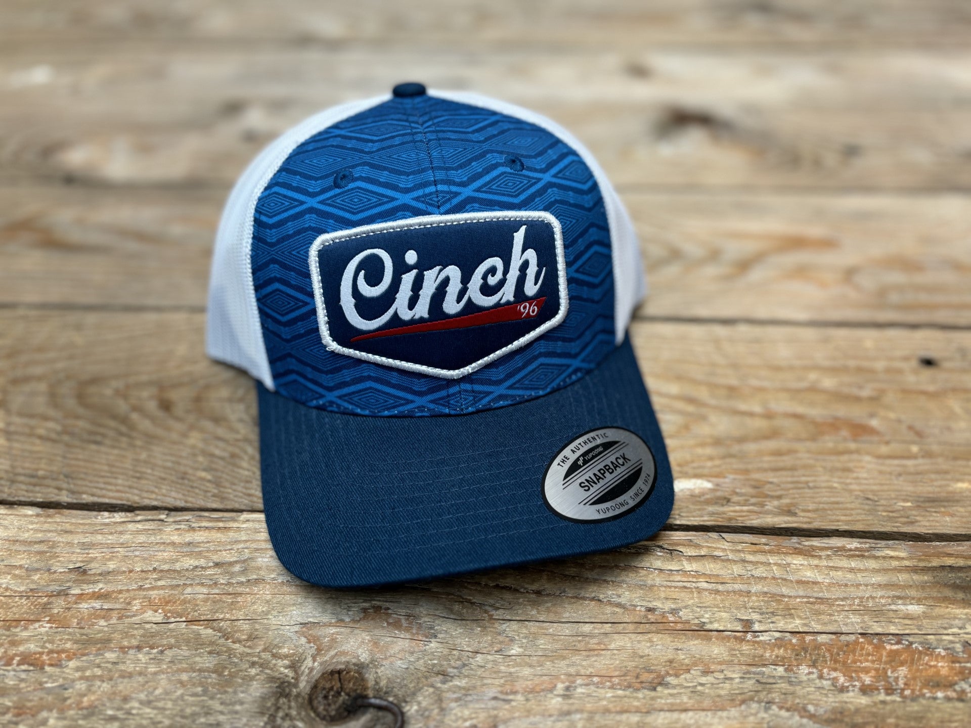 Cinch Blue Aztec Cap (6833380294733)