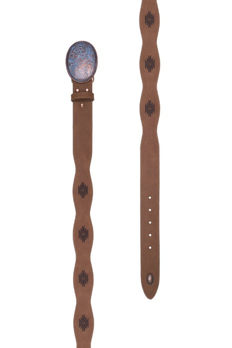 Womens Pure Western Clarisse Belt - Tan
