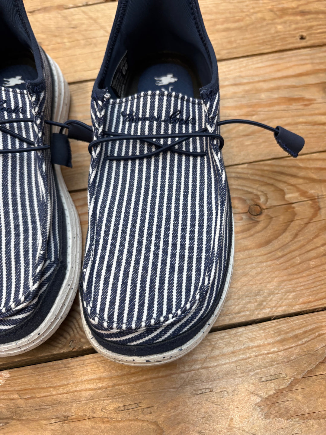 Womens Thomas Cook Sandy Comfort Shoe - Navy Stripe