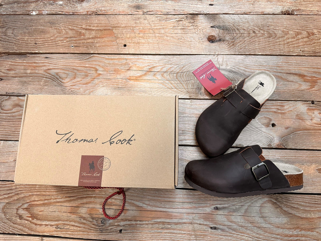 Womens Thomas Cook Cooya Clog - Oiled Crazy Horse