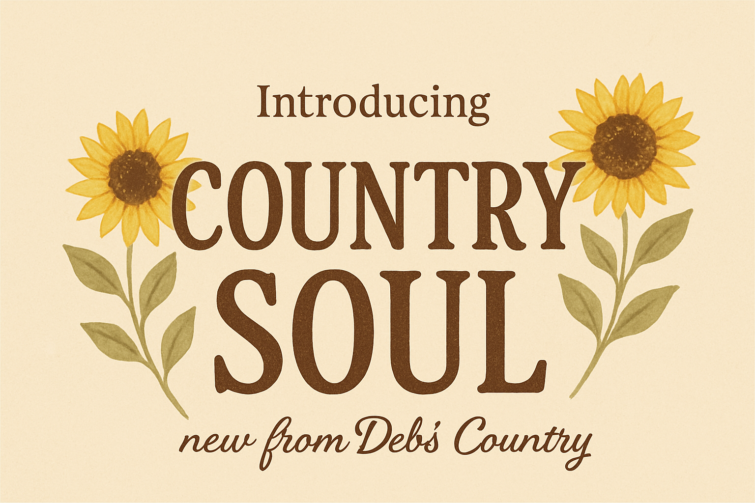Debs Country Outfitters 'Country Soul' Trucker Cap