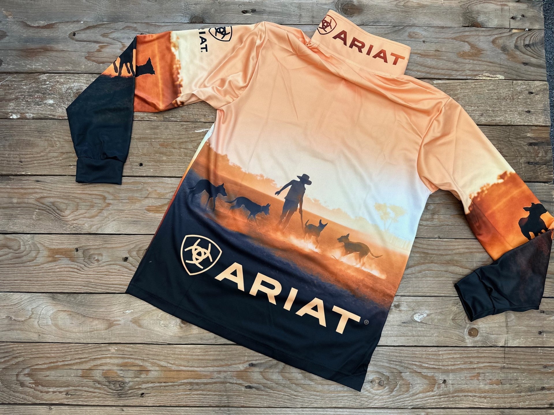 Adults Ariat Unisex Fishing Shirt - Country Kids (7073037647949)