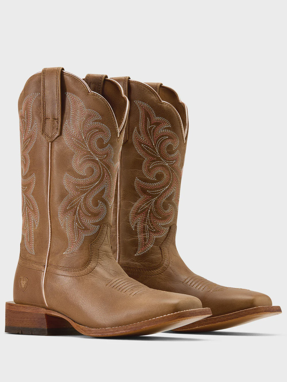 Womens Ariat Country Lane Western Boot - Natural Tan