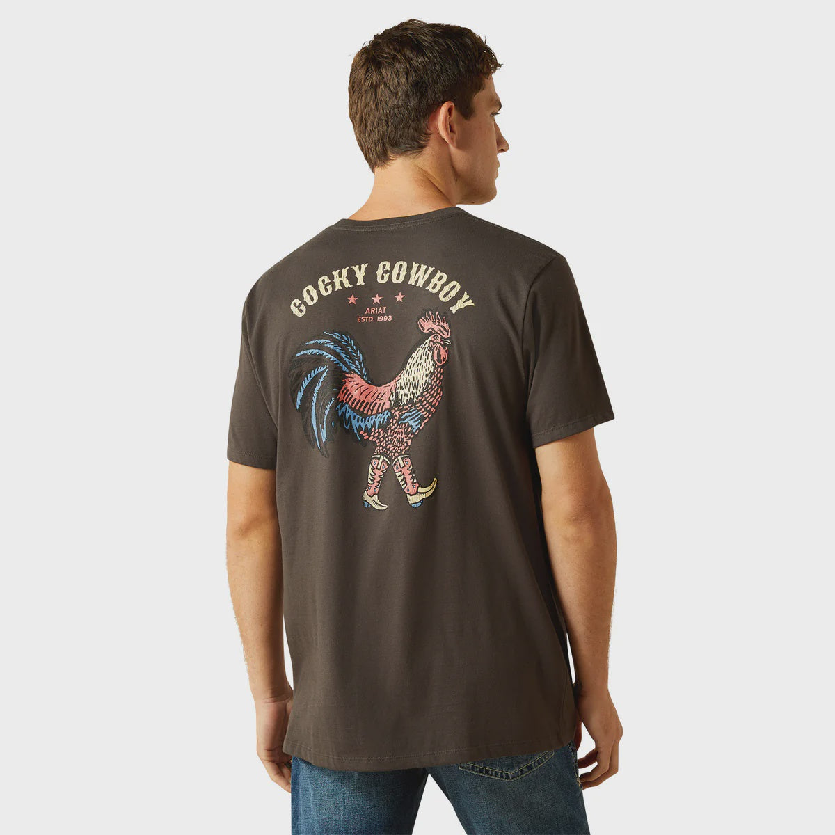 Men's Ariat Cowboy Cocky T-Shirt (7556473520205)