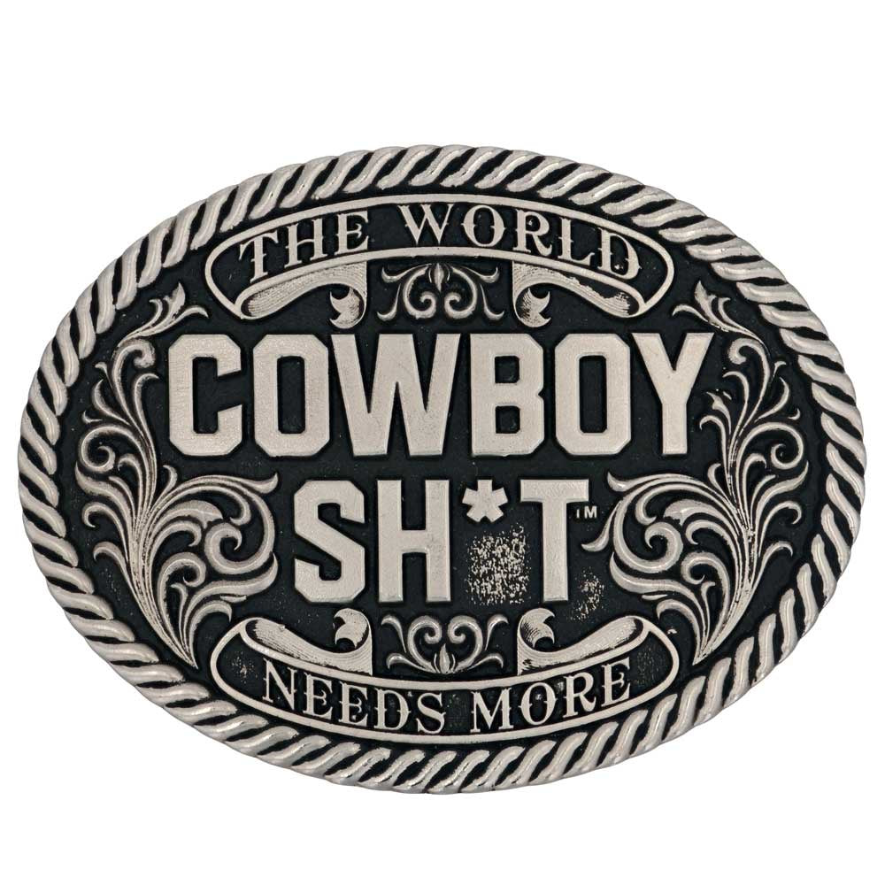 Montana Silver - Attitude Buckle - Cowboy sh*t (7349017247821)