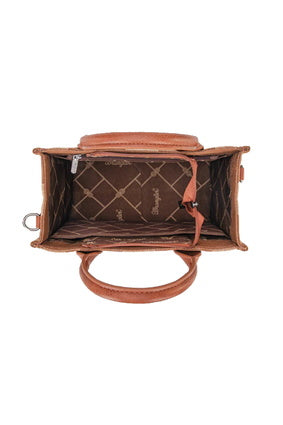 Wrangler Dakota Crossbody Bag - Tan or Denim (7497067331661)