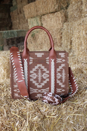 Wrangler Dakota Crossbody Bag - Tan or Denim (7497067331661)