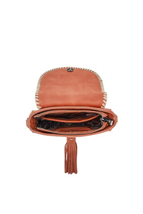 Wrangler Dakota Saddle Bag - Tan or Denim (7497067364429)