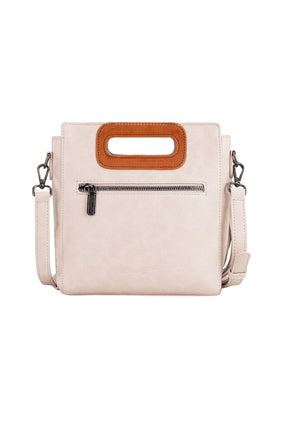 Womens Wrangler Dallas Fringe Bag - Beige Pink or Coffee
