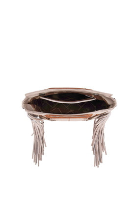 Womens Wrangler Dallas Fringe Bag - Beige Pink or Coffee