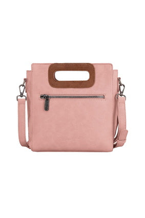 Womens Wrangler Dallas Fringe Bag - Beige Pink or Coffee