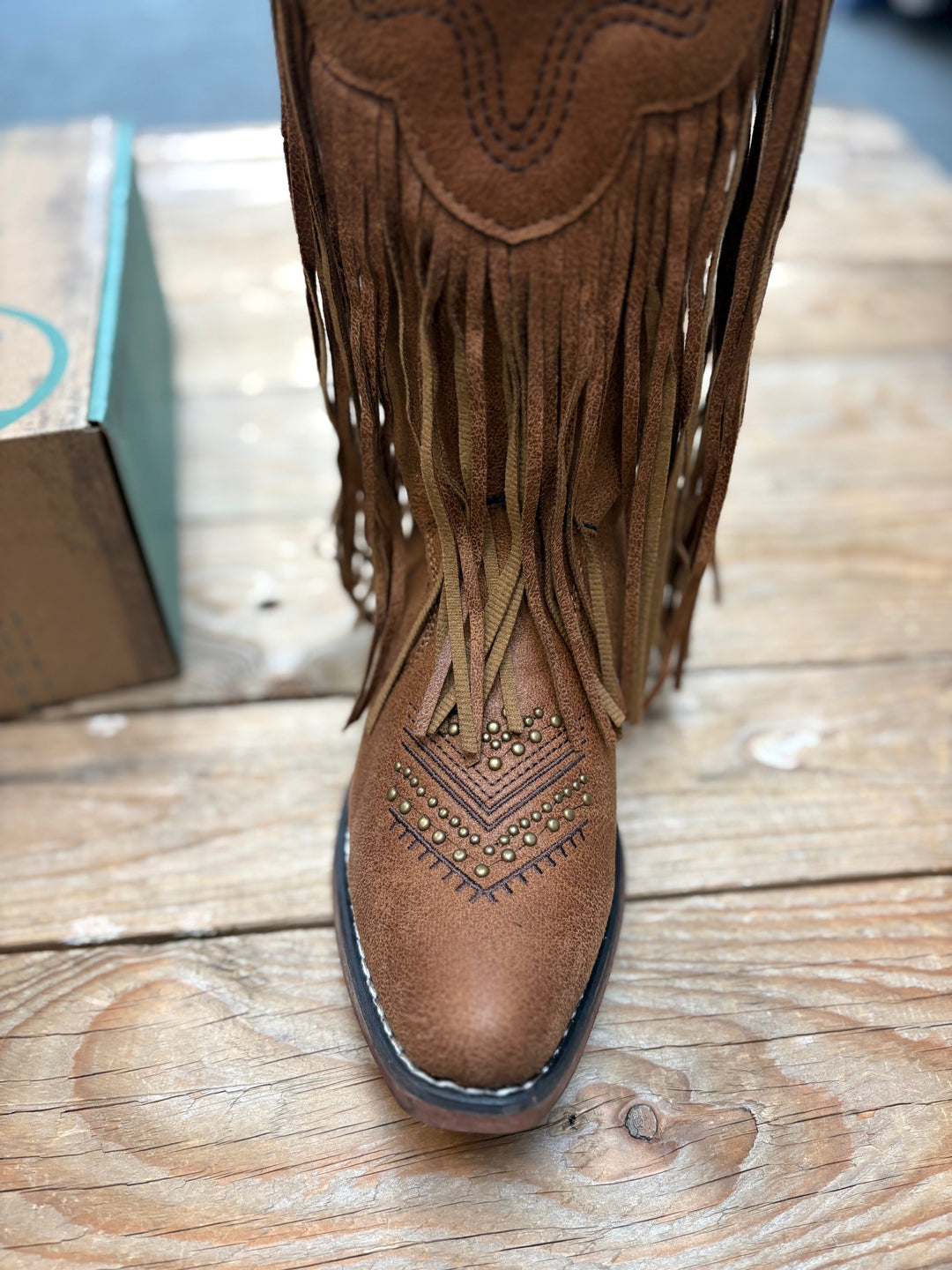 Womens Roper Dolly - Tan Boot