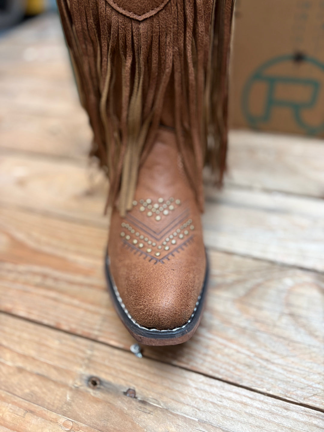 Womens Roper Dolly - Tan Boot