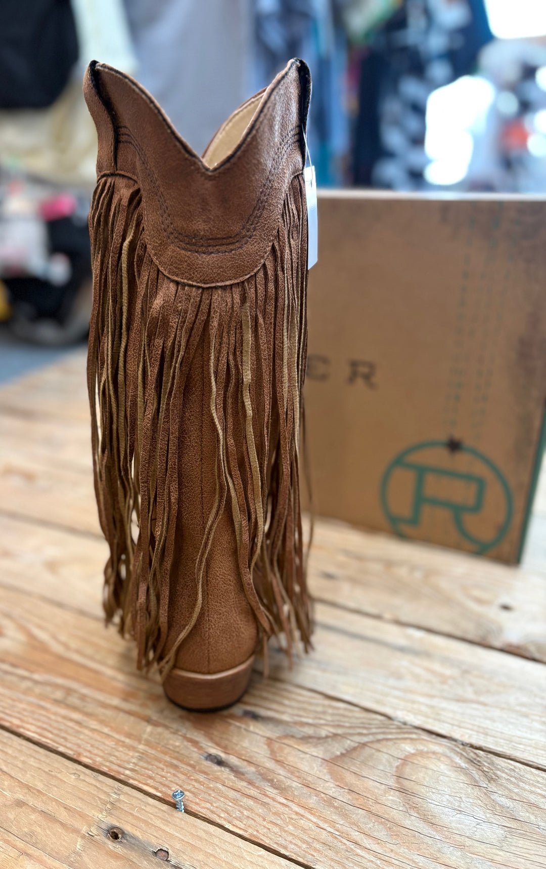 Womens Roper Dolly - Tan Boot