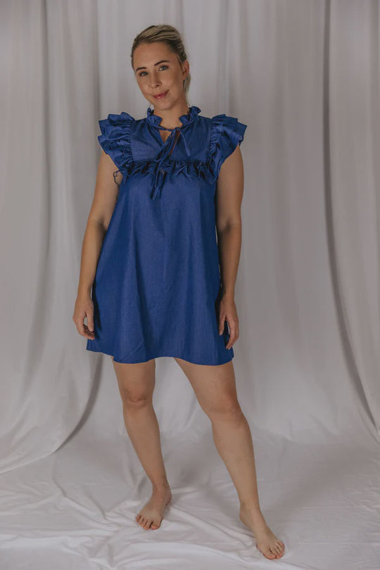 Womens El Jay Eloise Denim Dress
