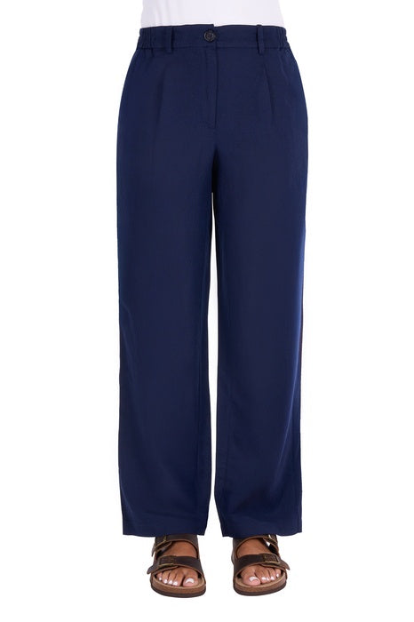 Womens Thomas Cook Eva Linen Pants - Navy