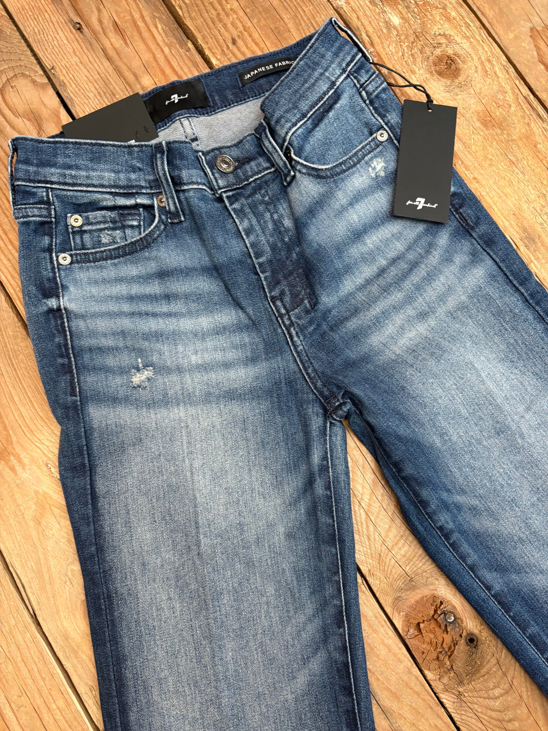 Womens 7 for All Mankind Dojo Jean - Evergreen