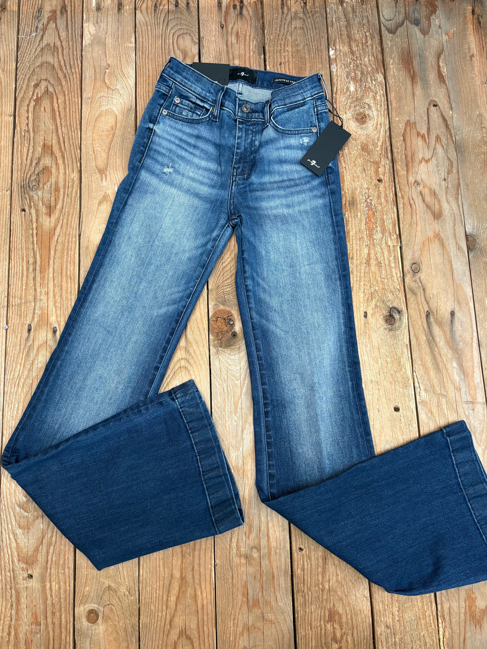 Womens 7 for All Mankind Dojo Jean - Evergreen