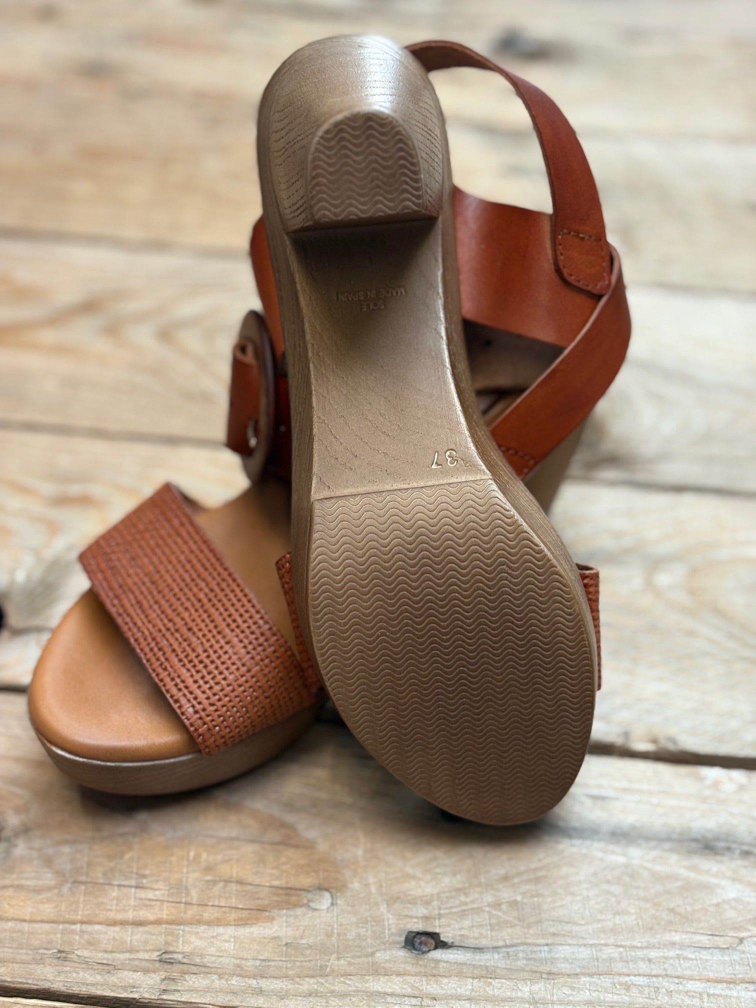 Womens Zeta Freya Sandal - Linen / Vaq. Cuero (7556410605645)