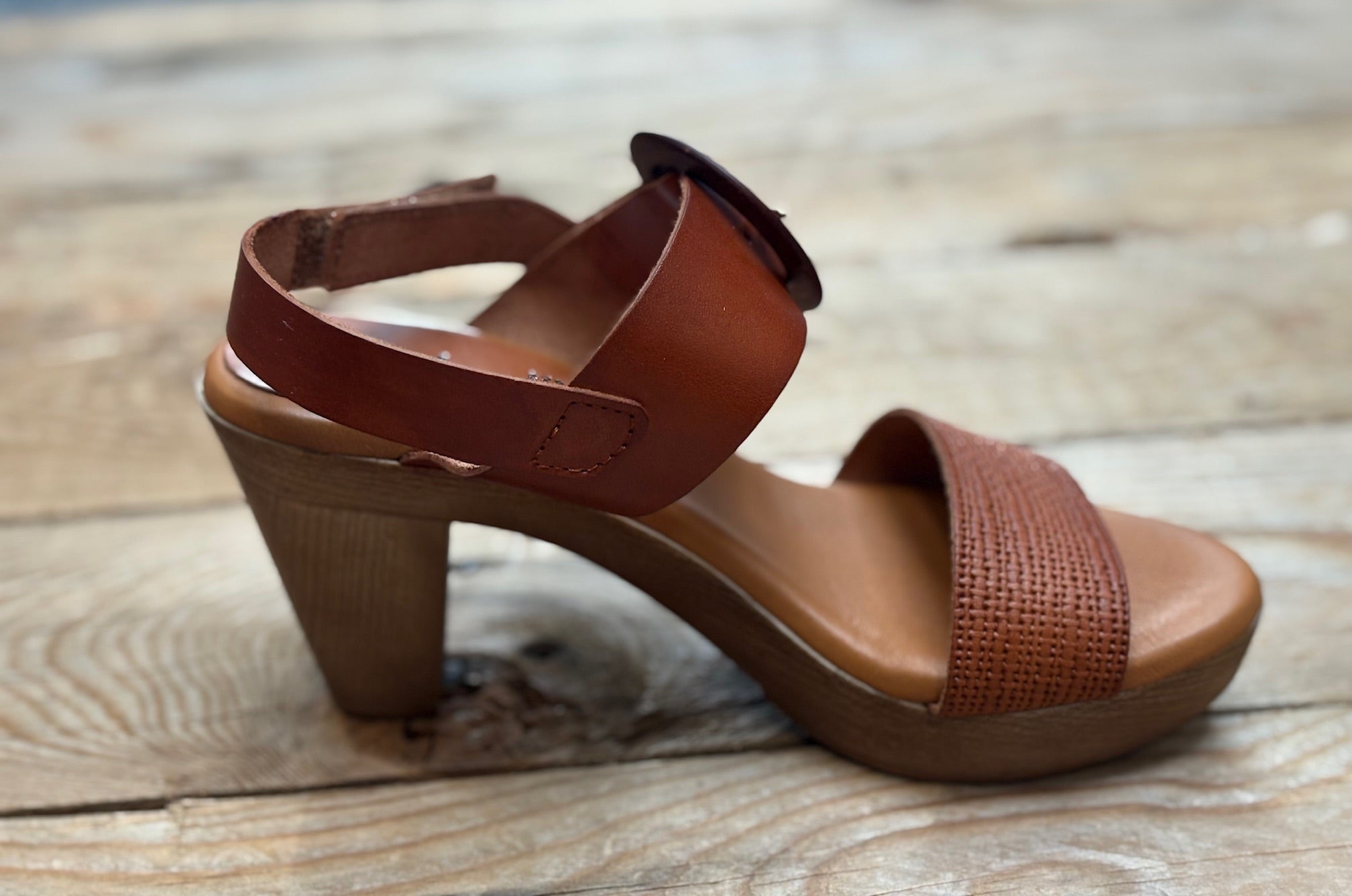 Womens Zeta Freya Sandal - Linen / Vaq. Cuero (7556410605645)